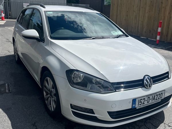 Volkswagen Golf Estate, Diesel, 2015, White
