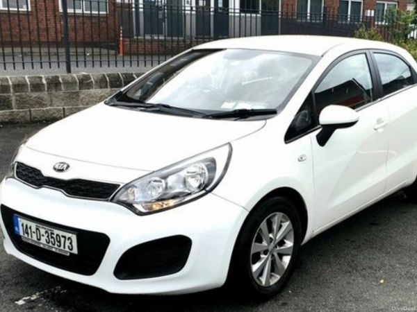 Kia Rio Hatchback, Diesel, 2014, White