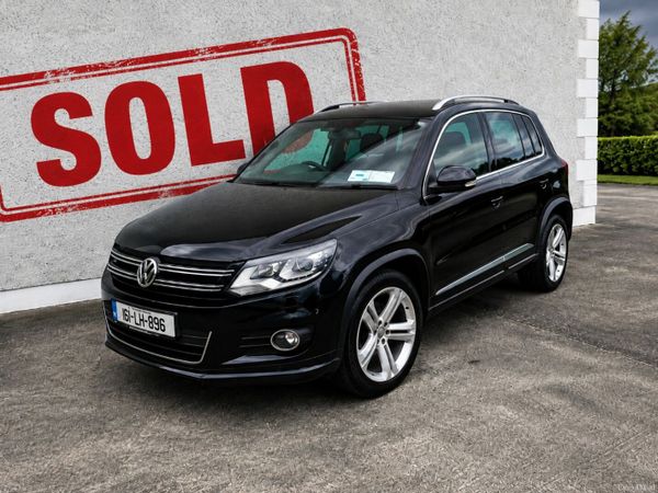 Volkswagen Tiguan SUV, Diesel, 2016, Black