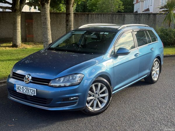 Volkswagen Golf Estate, Petrol, 2014, Blue