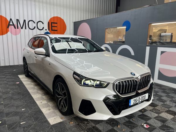 BMW i5 Estate, Electric, 2025, White