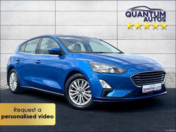 Ford Focus Hatchback, Petrol, 2020, Blue