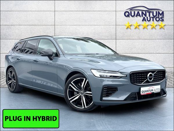 Volvo V60 Estate, Petrol Plug-in Hybrid, 2022, Grey