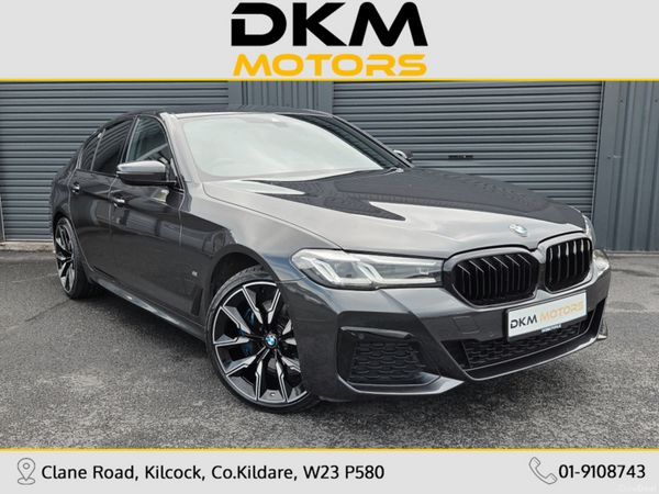 BMW 5-Series Saloon, Petrol Plug-in Hybrid, 2021, Grey