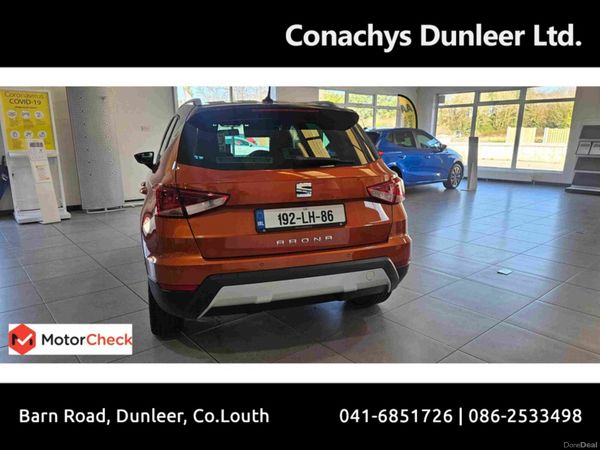 SEAT Arona Hatchback, Petrol, 2019, Orange