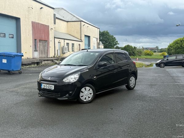 Mitsubishi Mirage Hatchback, Petrol, 2013, Black