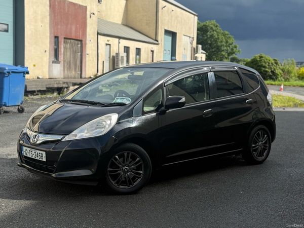 Honda Fit Hatchback, Petrol Hybrid, 2012, Black