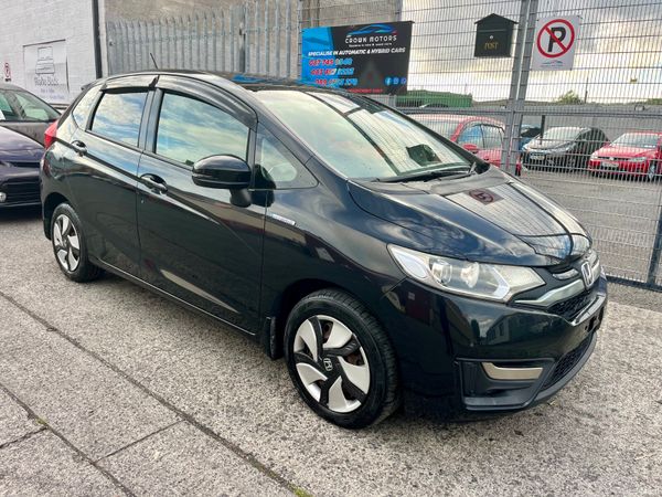 Honda Fit Hatchback, Petrol Hybrid, 2014, Black