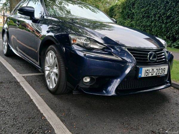Lexus IS Saloon, Petrol Hybrid, 2015, Blue
