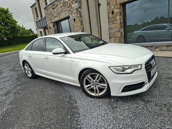 Audi A6 Saloon, Diesel, 2014, White