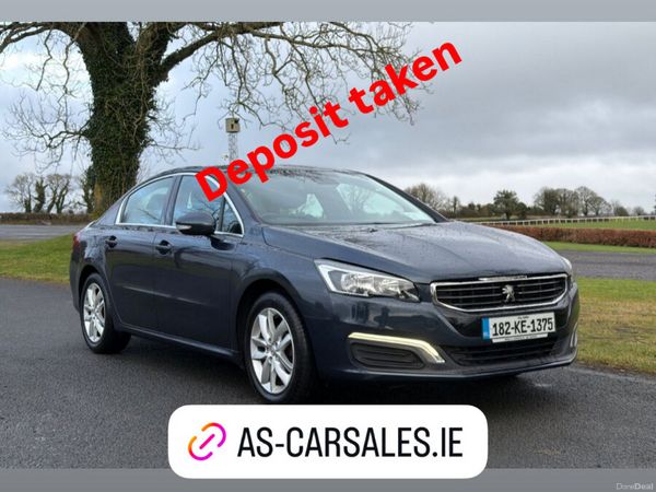 Peugeot 508 Saloon, Diesel, 2018, Blue
