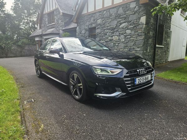 Audi A4 Saloon, Diesel, 2021, Black