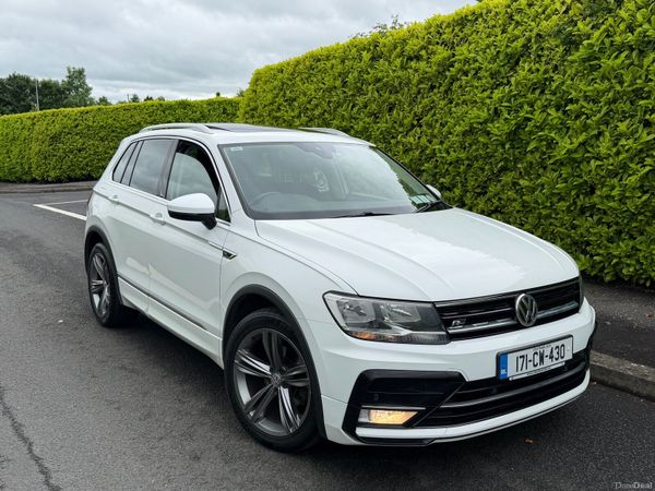 Volkswagen Tiguan SUV, Diesel, 2017, White