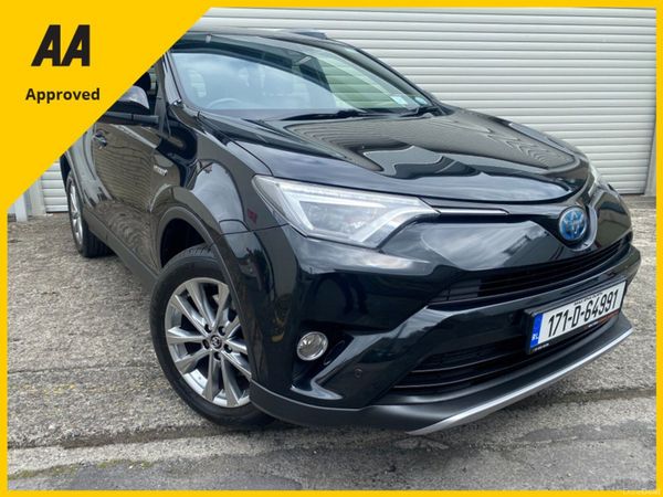 Toyota RAV4 MPV, Petrol Hybrid, 2017, Black