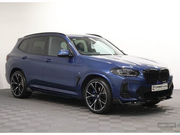 BMW X3 SUV, Diesel Hybrid, 2024, Blue