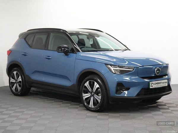 Volvo XC40 SUV, Electric, 2023, Blue