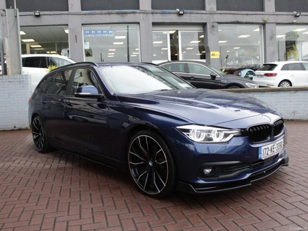 BMW 3-Series Estate, Diesel, 2017, Blue