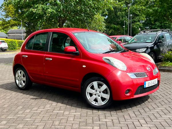Nissan Micra Hatchback, Petrol, 2010, Red