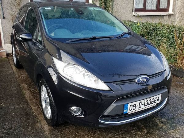 Ford Fiesta Hatchback, Diesel, 2009, Black