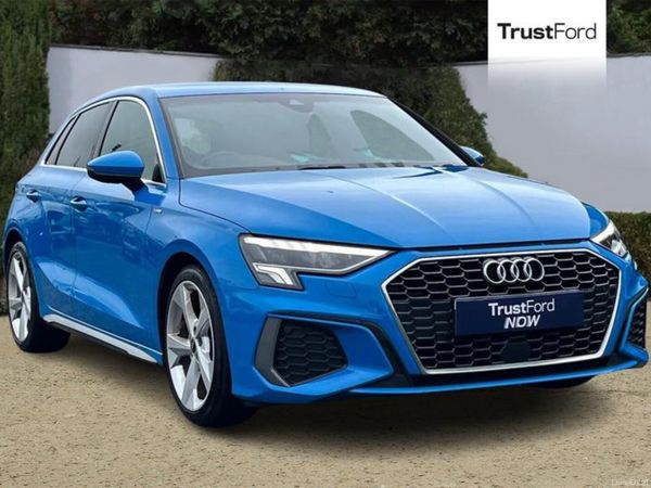 Audi A3 Hatchback, Petrol, 2023, Blue