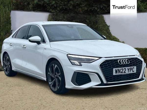 Audi A3 Saloon, Petrol, 2022, White