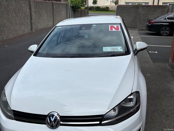 Volkswagen Golf Hatchback, Petrol, 2013, White