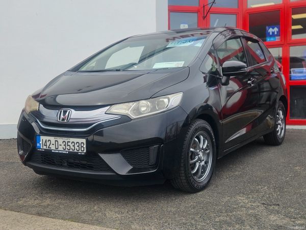 Honda Fit Hatchback, Petrol Hybrid, 2014, Black