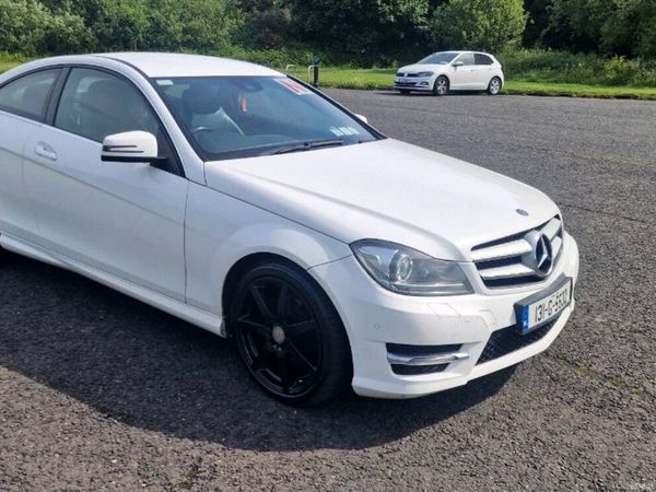 Mercedes-Benz C-Class Coupe, Diesel, 2013, White