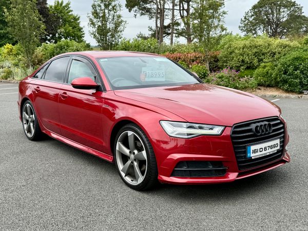 Audi A6 Saloon, Diesel, 2016, Red