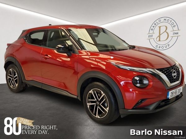 Nissan Juke SUV, Petrol, 2026, Red