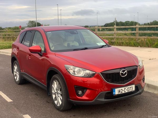 Mazda CX-5 SUV, Diesel, 2014, Red