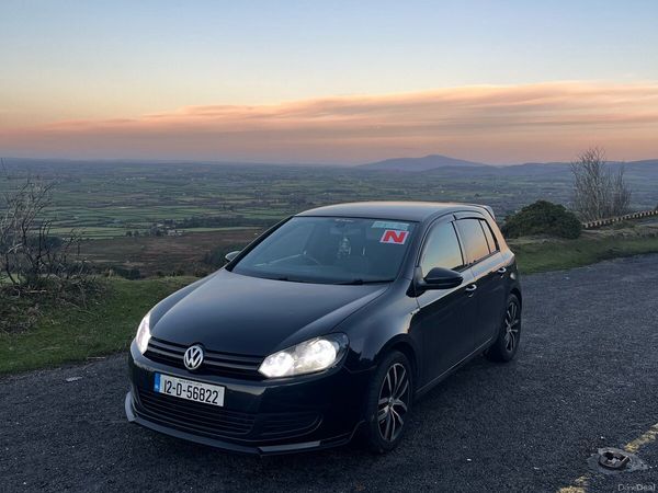 Volkswagen Golf Hatchback, Diesel, 2012, Black