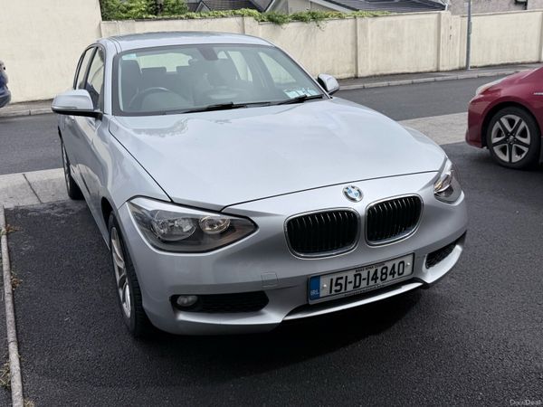BMW 1-Series Hatchback, Diesel, 2015, Silver