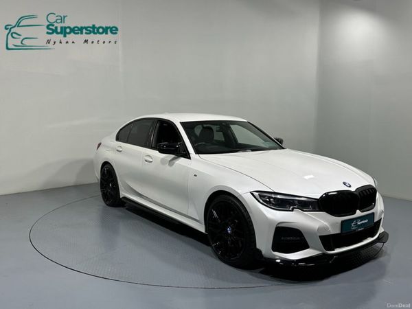 BMW 3-Series Saloon, Petrol Hybrid, 2020, White