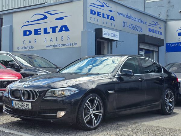 BMW 5-Series Saloon, Diesel, 2011, Black