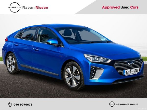 Hyundai IONIQ Hatchback, Petrol Plug-in Hybrid, 2018, Blue