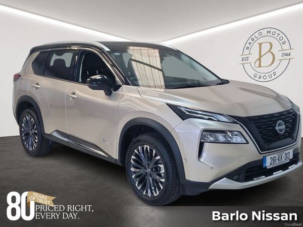 Nissan X-Trail SUV, Petrol Hybrid, 2026, Grey