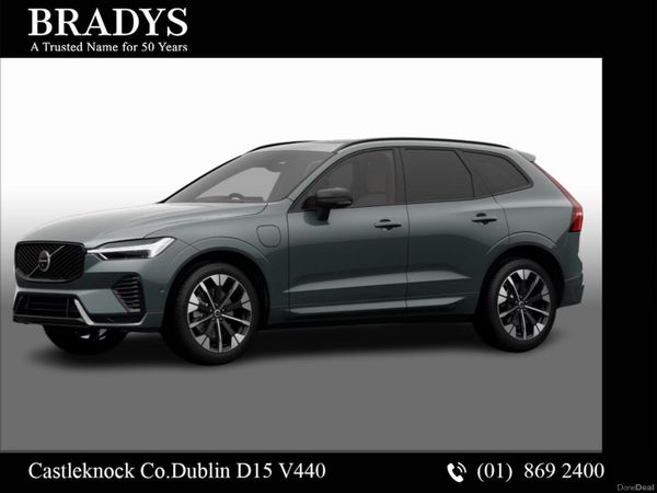 Volvo XC60 SUV, Petrol Plug-in Hybrid, 2026, Green