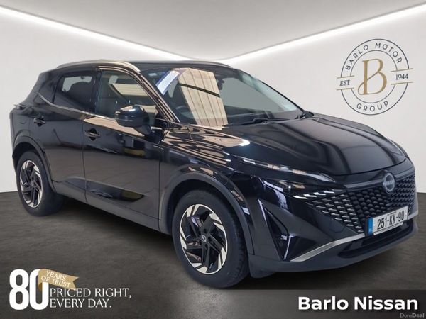 Nissan Qashqai MPV, Petrol Hybrid, 2025, Black