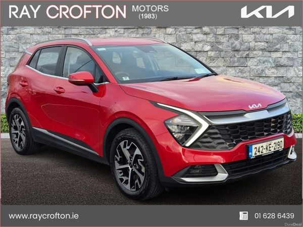 Kia Sportage SUV, Diesel, 2024, Red