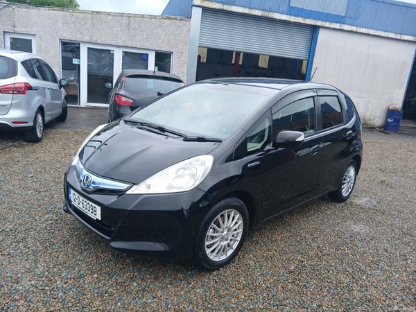 Honda Fit Hatchback, Petrol Hybrid, 2012, Black