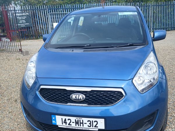 Kia Venga MPV, Petrol, 2014, Blue