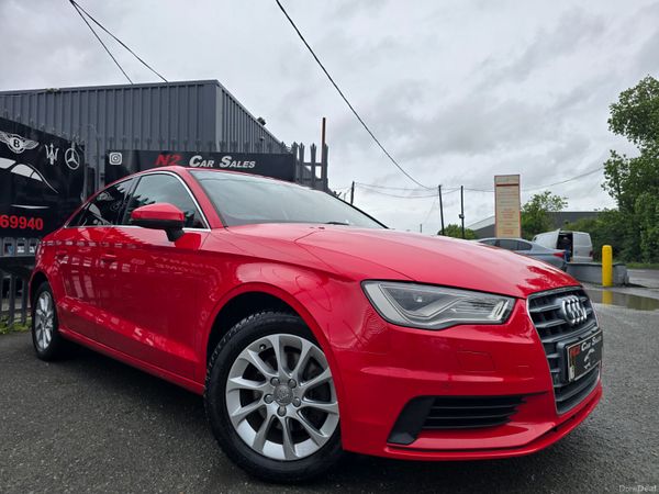 Audi A3 Saloon, Petrol, 2015, Red