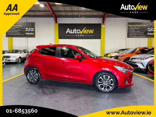 Mazda Demio Hatchback, Diesel, 2016, Red