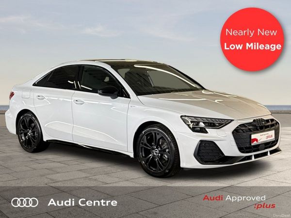 Audi A3 Saloon, Petrol, 2026, White