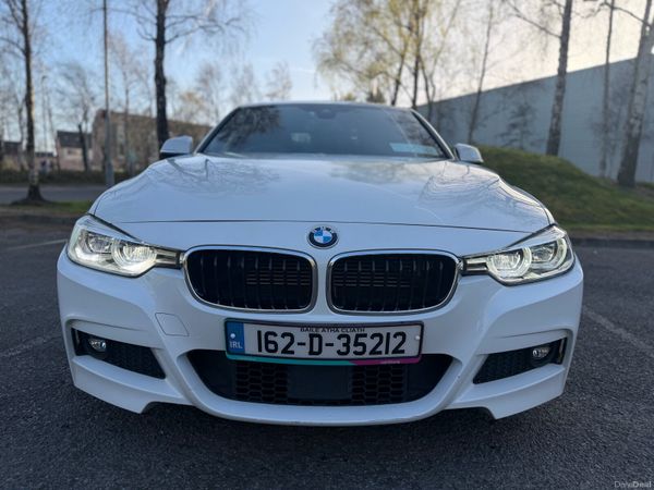 BMW 3-Series Saloon, Petrol Plug-in Hybrid, 2016, White