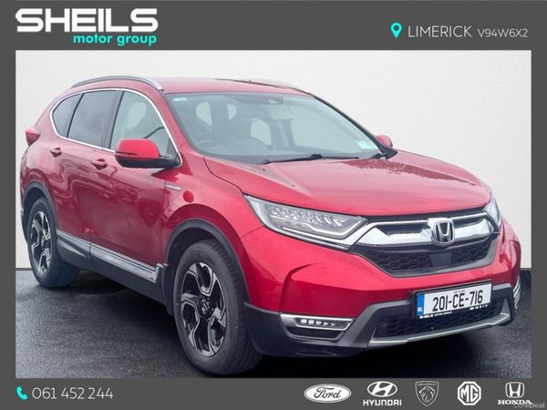 Honda CR-V SUV, Petrol Hybrid, 2020, Red