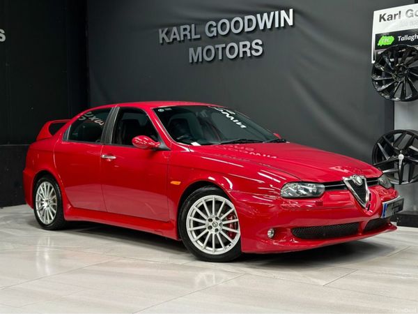 Alfa Romeo 156 Saloon, Petrol, 2002, Red