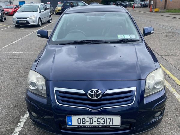 Toyota Avensis Saloon, Petrol, 2008, Blue
