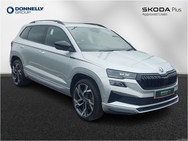 Skoda Karoq Estate, Petrol, 2025, Silver